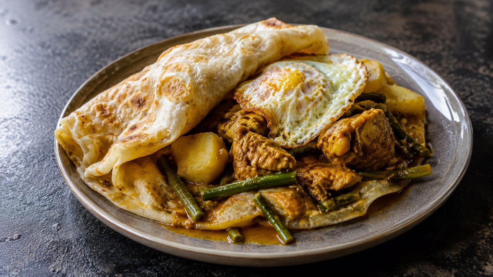Roti (kip masala)