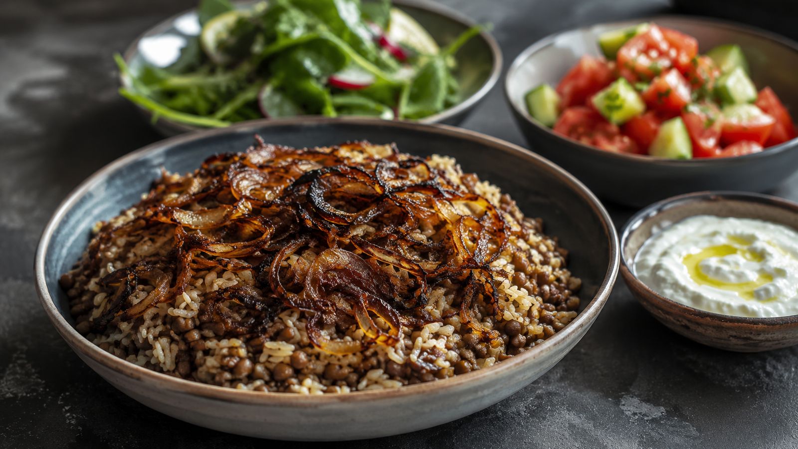Mujaddara (مجدرة)