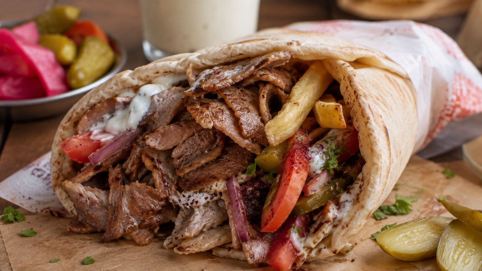 Shawarma Damascène (شاورما)