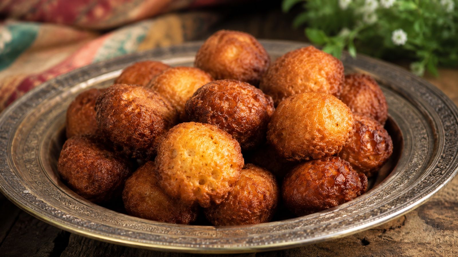 Vitumbua (beignets de riz au coco et cardamome)