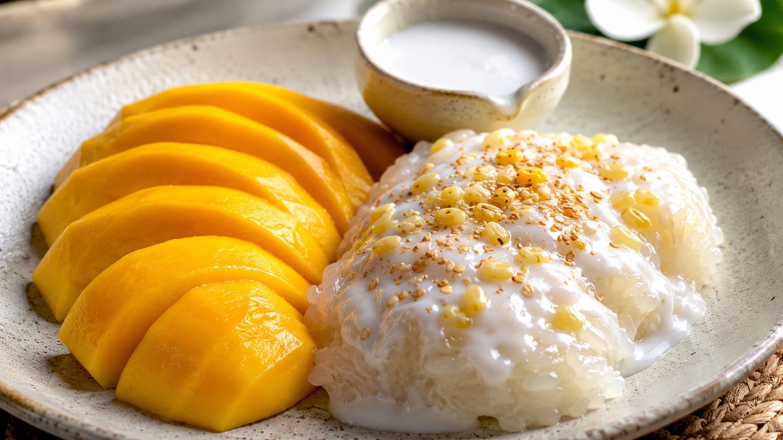 Khao Niao Mamuang (ข้าวเหนียวมะม่วง)