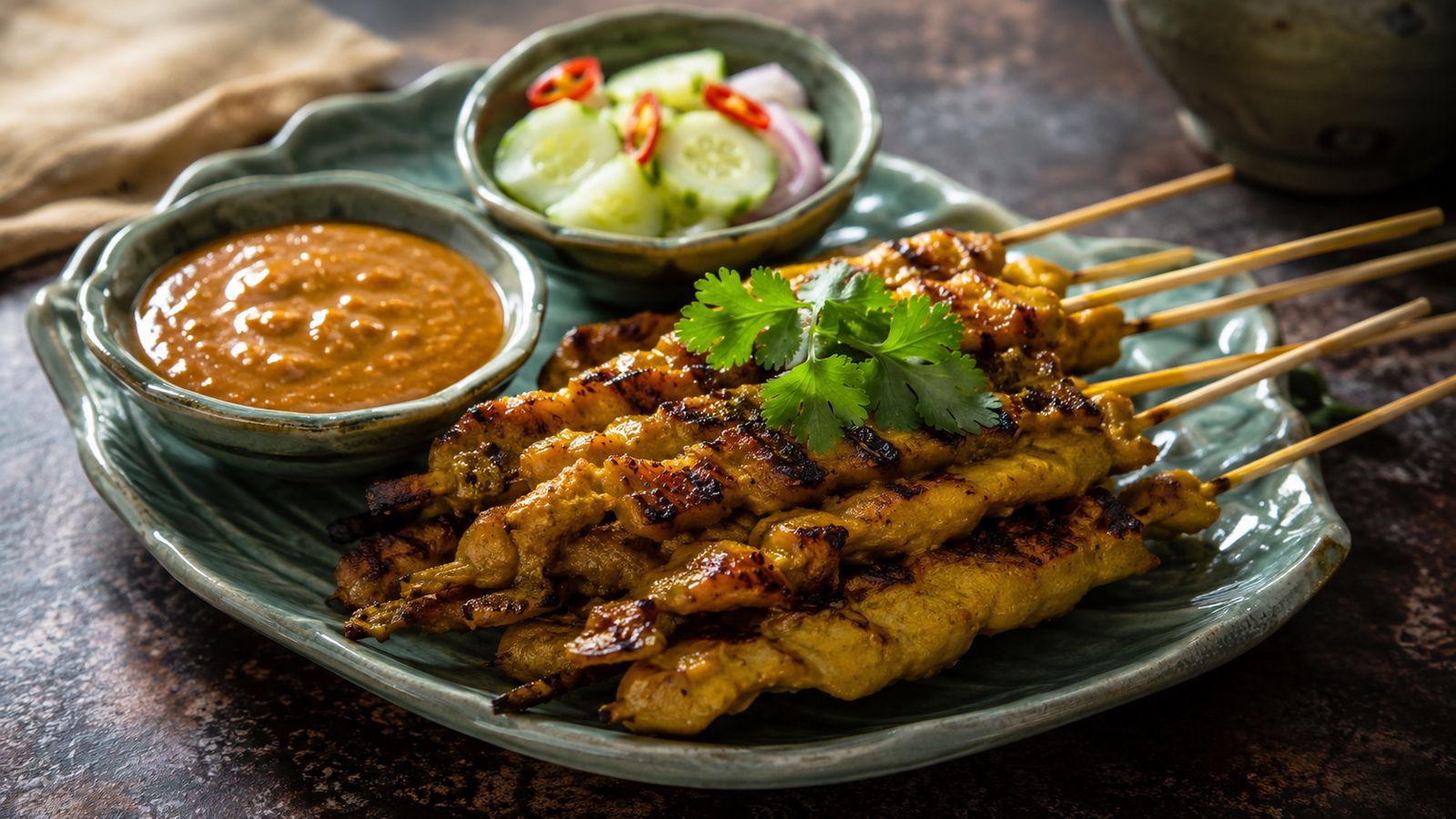 Moo Satay (หมูสะเต๊ะ)