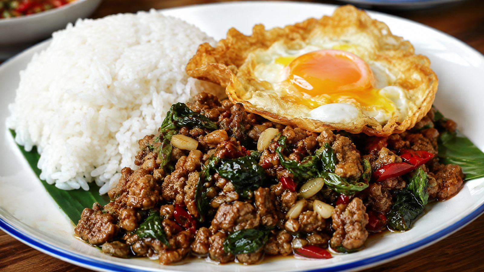 Pad Krapow Moo Saap (ผัดกะเพราหมูสับ)