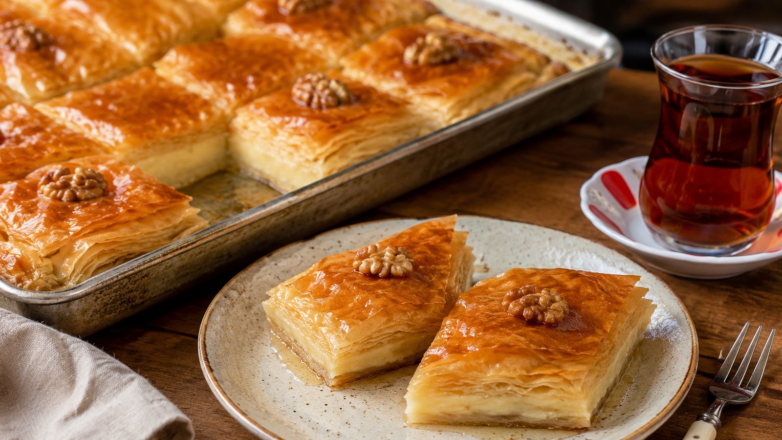 Antep Baklavası (Baklava de Gaziantep)