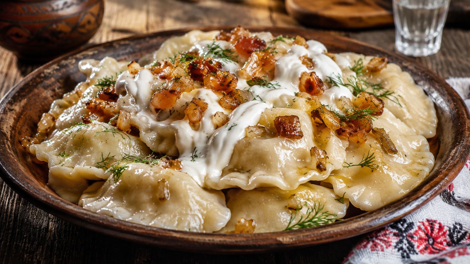 Varenyky (Pierogi Ukrainiens)