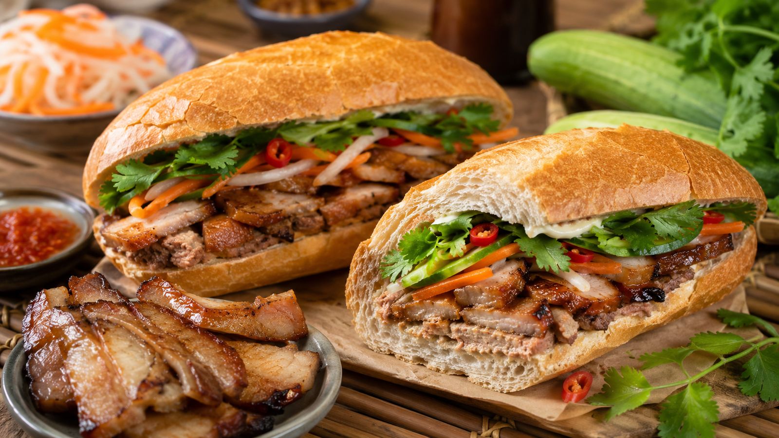 Bánh Mì Thịt Nướng