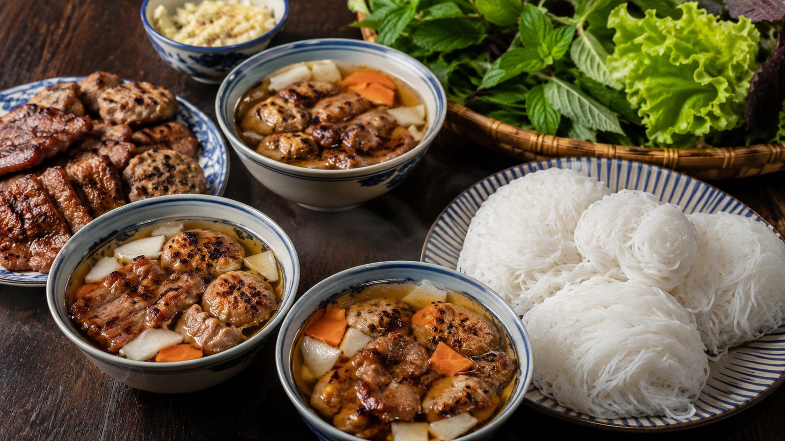 Bun Cha Hanoi (Bún Chả)