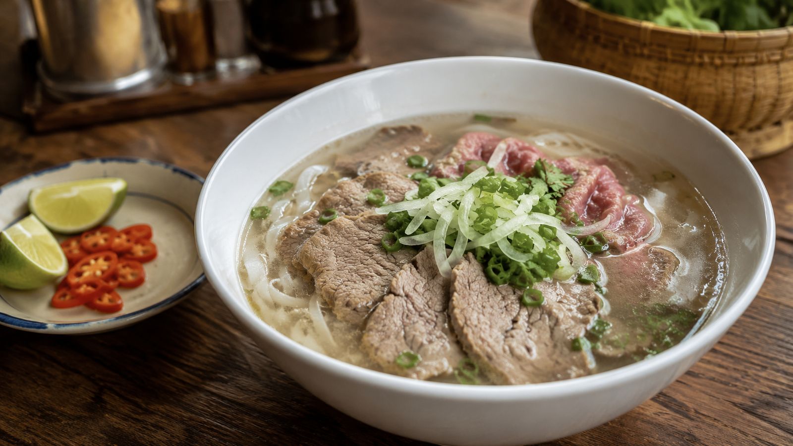 Phở Bò (phở bò Bắc — du Nord)