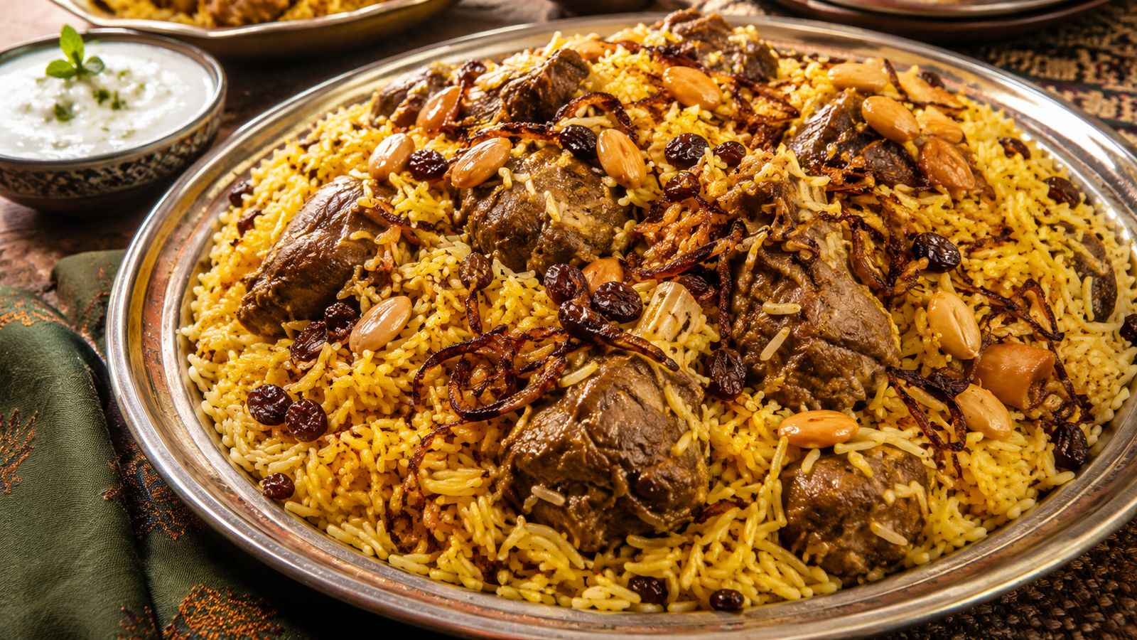Zurbiyan (riz épicé à l'agneau yéménite)
